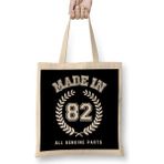 Dekado 1982 Made In 82 All Genuine Parts Bez Çanta Uzun Saplı - 07028-Renkli
