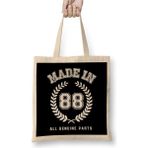Dekado 1988 Made In 88 All Genuine Parts Bez Çanta Uzun Saplı - 07028-Renkli
