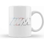 Dekado Bmw M Logo Artwork 01 Kupa Bardak Porselen