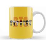 Dekado Bts Chibi Members Airport Fashion Kupa Bardak Porselen