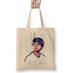Dekado Bts Suga 01 Bez Çanta Uzun Saplı - 07028-Renkli