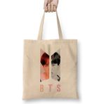 Dekado Bts Suga 05 Bez Çanta Uzun Saplı - 07028-Renkli