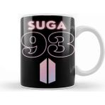 Dekado Bts Suga 93 Logo Kupa Bardak Porselen