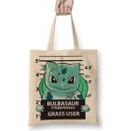 Dekado Bulbasaur Bad Boy Pokemon Bez Çanta Uzun Saplı - 07028-Renkli