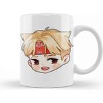Dekado Chibi Face Suga Bts 02 Kupa Bardak Porselen