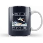 Dekado Christopher Walken In The Air Snow Man Christmas Knit Kupa Bardak Porselen