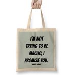 Dekado Daniel Craig Quotes Gift Bez Çanta Uzun Saplı - 07028-Renkli