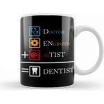 Dekado Doctor Engineer Artist Dentist 01 Kupa Bardak Porselen