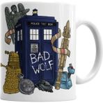 Dekado Doctor Who Tardis Kupa Bardak Porselen