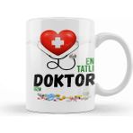 Dekado Doktor Doktora Hediye Kupa Bardak Porselen