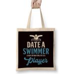 Dekado Funny Date Swimmer Athlete Player Swimming Pool Swim Coach Bez Çanta Uzun Saplı - 07028-Renkli