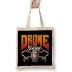 Dekado Funny Drone Pilot Droning Obsessed Bez Çanta Uzun Saplı - 07028-Renkli