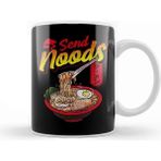 Dekado Funny Send Noods Anime Gamer Pho Ramen Noodle Pun Kupa Bardak Porselen