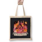 Dekado Girl Power Beautiful Banner Bez Çanta Uzun Saplı - 07028-Renkli