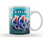 Dekado Iznik Çinileri Kupa Bardak Porselen
