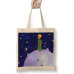 Dekado Le Petit Prince Küçük Prens 06 Bez Çanta Uzun Saplı - 07028-Renkli