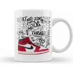 Dekado Michael Jordan The Goat Retro Black Kupa Bardak Porselen