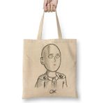 Dekado One Punch Man Ok Bez Çanta Uzun Saplı - 07028-Renkli