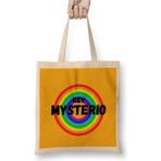 Dekado Rey Mysterio - Vintage Retro Rainbow Style Warriors Design Wrestlers-Gift Bez Çanta Uzun Saplı - 07028-Renkli