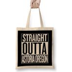 Dekado Straight Outta Asteria Oregon The Goonies White Bez Çanta Uzun Saplı - 07028-Renkli