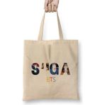Dekado Suga Bts Army Gıft University Bez Çanta Uzun Saplı - 07028-Renkli