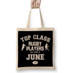 Dekado Top Class Rugby Players Are Born In June Bez Çanta Uzun Saplı - 07028-Renkli