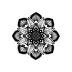 DEKADRON Metal Duvar Dekoru, Metal Mandala Duvar Sanatı, Bohem Sanatı, İç Dekorasyon, Metal Tabela, Metal Duvar Sanatı Mandala Dekoru, (28" G x 28" Y / 71x71 cm)