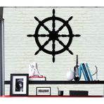 DEKADRON Metal Duvar Sanatı - Dümen-3D Duvar Silueti Metal Duvar Dekoru Ev Ofis Dekorasyonu Yatak Odası Oturma Odası Dekor Heykel (28" G x 28" Y/71x71cm)