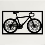 DEKADRON Metal Duvar Sanatı, Metal Bisiklet Duvar Sanatı, Bisikletçi Duvar Sanatı, Bisiklet Aşığı Hediyesi, Ev Dekorasyonu, Duvar Askıları, Metal Bisiklet Tabelası (30" G x 10" Y / 75x42cm)