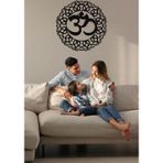 Dekadron OM Mandala Metal Duvar Dekoru