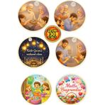 Dekals 30 Güne 30 Farklı Ramazan Etiketi 3x3 cm Hediye Poşeti Etiketi Advent Takvim Calender Çıkartması