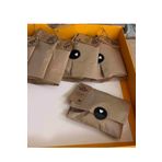 Dekals 50 Adet Kraft Hediye Poşeti Şamua Kese Kağıdı Ambalaj Kağıdı 12x20x3cm