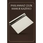 Dekamis Paslanmaz Çelik Hamur Kazıyıcı – Profesyonel Hamur Kesici Spatula & Tezgah Kazıma Aparatı