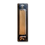 Dekamis Uzun Gold Pasta Mumu 6 Adet 14 Cm / Pasta Parti Mumu