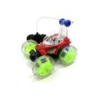 Dekantoys Işıklı Çılgın Akrobat Uzaktan Kumandalı Araba M10