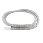 DEKAROX 2,3 m tahliye hortumu 21/19 mm Ø düz/düz O halkalı Siemens Bosch 668114 00668114 Avantixx Classixx iQ100 iQ300 iQ500 iQ700 StudiLine gibi bulaşık makineleri için ekstra sınıf