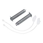 DEKAROX Onarım seti yay seti renk kodu siyah Bosch Siemens 754869 00754869 için iQ300 Avantixx Logixx gibi bulaşık makineleri için ekstra sınıf SuperSilence StudioLine