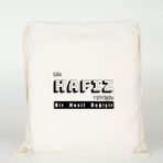 Dekim Moda "bir Hafız Yetişir Bir Nesil Değişir" Baskılı Ham Bez Sırt Çantası %100 Pamuk - 35*40 - Krem