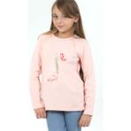 Dekim Moda Kız Çocuk Uzun Kollu Tişörtıslami Elif Nesli Baskılı - 2 - 3 Yaş - Somon