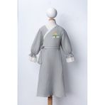 Dekim Moda Müslin Çocuk Namaz Elbisesi | Mescid-I Aksa - 11 - 12 Yaş - Yeşil