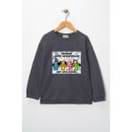 Dekim Moda Sweatshirt Çocuk "ramazan Süper Kahramanları" Baskılı Pamuklu - Siyah - 5 - 6 Yaş