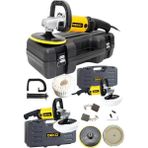 Deko Titanyum 1400w 180mm Devir Ayarlı Pasta Cila Polisaj Zımpara Makinası Çantalı Set + Fırça