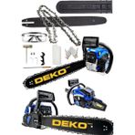 Deko Turbo DKT6200 Çelik Krank Benzinli Motorlu Testere Zincirli Ağaç Odun Dal Kesme Makinesi
