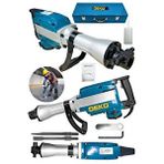 DEKO TURKEY 2000w Profesyonel Kırıcı Hilti - 65mm Büyük Tip, 50j Kırım Gücü Ve Yassı-sivri Murç Keski