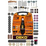DEKO TURKEY 400w Devir Ayarlı Hobi Gravür Seti – 300 Parça Çok Amaçlı El Motoru | Ahşap, Metal, Cam Oymaya Uygun
