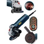 Deko Turkey Bakır Sargı Motor Metal Dişli Sistem Avuç İçi Taşlama Spiral Jet Taşı Makinesi 2500 Watt + 5 Jet Taş