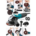 Deko Turkey Metal Dişli Sistem Bakır Sargılı 3500WATT 115MM -125MM Spiral Avuç Içi Kesme ve Taşlama Makinası