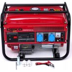 Deko Turkey Oto-Korumalı Krom Piston 4 Zamanlı %100 Bakır Sargılı 3.1 Kw Bakır Sargılı Ipli Jeneratör