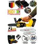 Deko Turkey Şarjlı Dal Budama Kesme Testeresi Çift Palalı X2 Akü 40VF Kömürsüz Motor Ağaç Kesme Testeresi