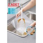 Dekofon ( 3 Adet ) Çok Amaçlı Pratik Kaydırmaz 45 cm x 3 Metre Raf Örtüsü (Mutfak-Dolap Içi-Buzdolabı )